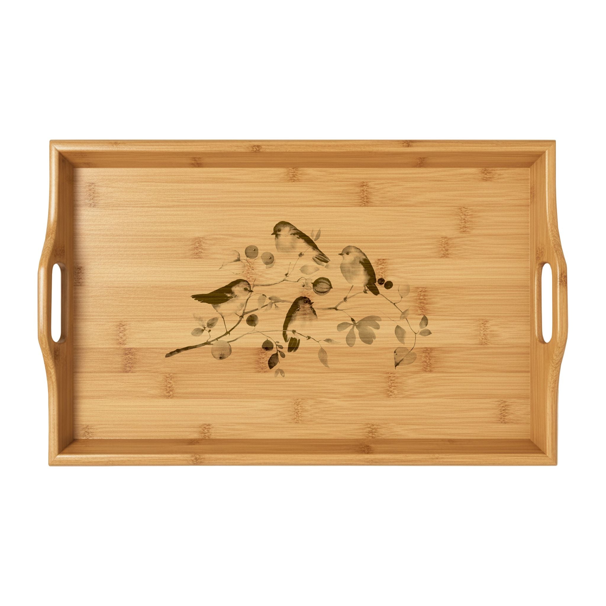 Bamboo Serving Tray (Engraving)