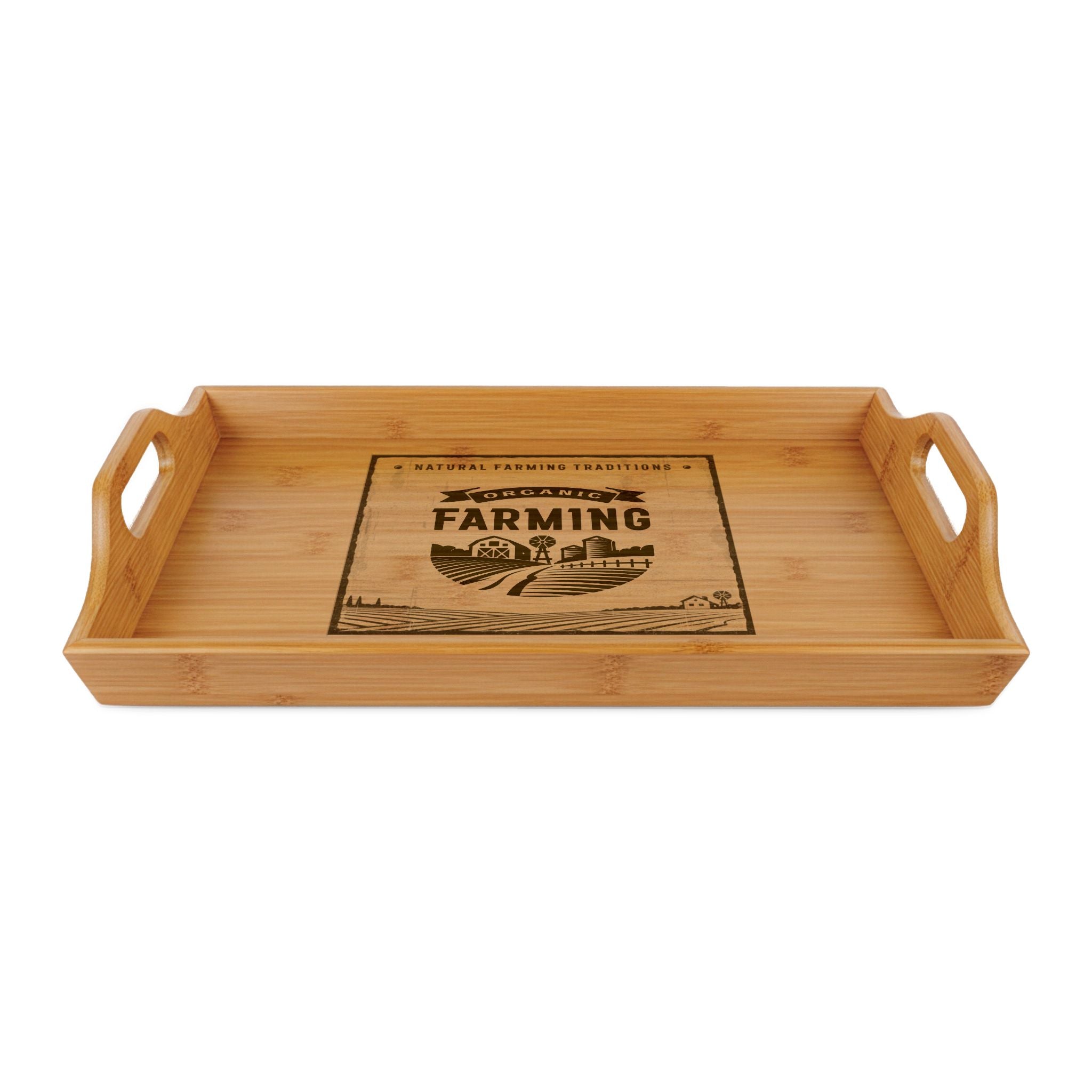 Bamboo Serving Tray (Engraving)