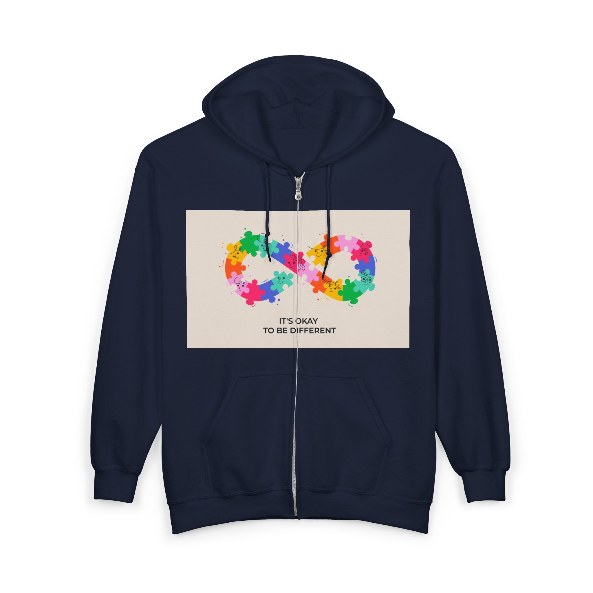 Unisex Heavy Blend™ Full Zip Hooded Sweatshirt
