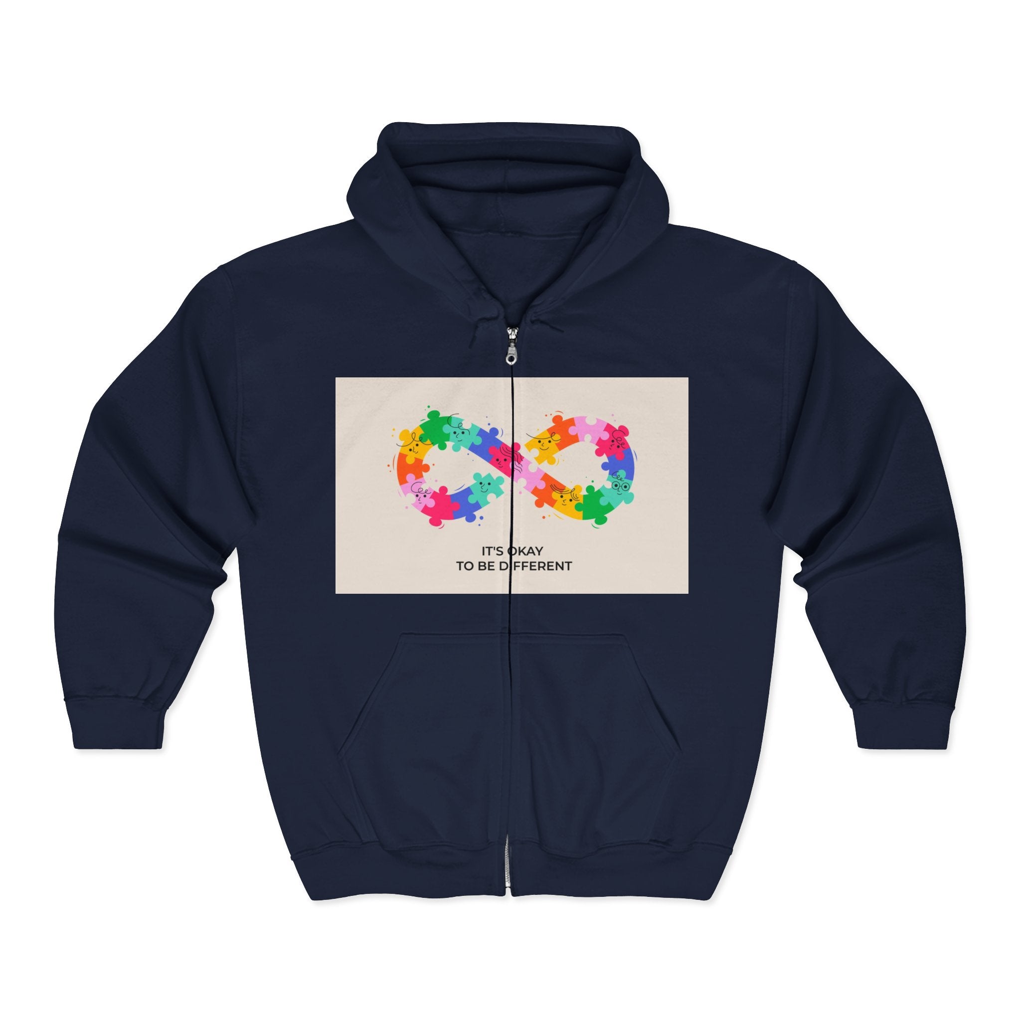 Unisex Heavy Blend™ Full Zip Hooded Sweatshirt